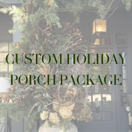 Custom Holiday Porch Package