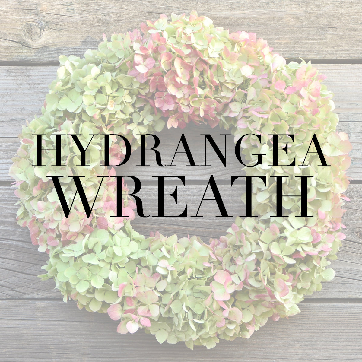Hydrangea Wreath